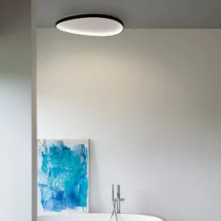 Ideal Lux LED-Deckenlampe Gemini schwarz 81 cm 3000 K on/off