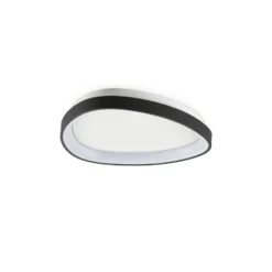 Ideal Lux LED-Deckenlampe Gemini schwarz 42 cm 3000 K on/off