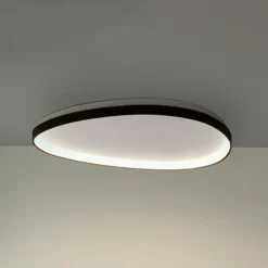 Ideal Lux LED-Deckenlampe Gemini schwarz 81 cm 4000 K on/off
