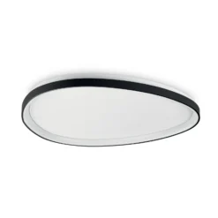 Ideal Lux LED-Deckenlampe Gemini schwarz 81 cm 4000 K on/off
