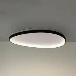 Ideal Lux LED-Deckenlampe Gemini schwarz 61 cm 2700 K on/off