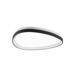 Ideal Lux LED-Deckenlampe Gemini schwarz 61 cm 2700 K on/off