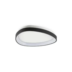 Ideal Lux LED-Deckenlampe Gemini schwarz 42 cm 2700 K on/off