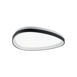 Ideal Lux LED-Deckenlampe Gemini schwarz 61 cm 4000 K on/off