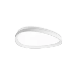 Ideal Lux LED-Deckenlampe Gemini, weiß, 61 cm 3.000 K on/off