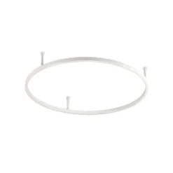 Ideal Lux LED-Deckenlampe Oracle Slim Ø 70 cm, weiß, 3.000 K