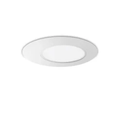 Ideal Lux LED-Deckenleuchte Iride, weiß, Ø 60 cm, Metall