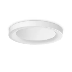 Ideal Lux LED-Deckenleuchte Planet, weiß, Ø 50 cm, Metall