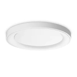 Ideal Lux LED-Deckenleuchte Planet, weiß, Ø 60 cm, Metall