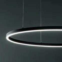 Ideal Lux LED-Hängelampe Oracle Slim Ø 90 cm weiß 3.000 K