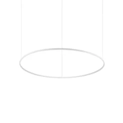 Ideal Lux LED-Hängelampe Oracle Slim weiß 3.000 K Ø 150 cm
