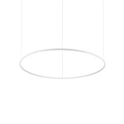 Ideal Lux LED-Hängelampe Oracle Slim weiß 4.000 K Ø 150 cm
