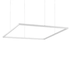 Ideal Lux LED-Hängelampe Oracle Slim 90 x 90 cm weiß 3.000 K