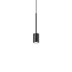 Ideal Lux LED-Hängeleuchte Archimede Cilindro schwarz Metall