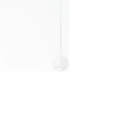 Ideal Lux LED-Hängeleuchte Archimede Sfera, weiß, Metall