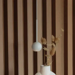 Ideal Lux LED-Hängeleuchte Archimede Sfera, weiß, Metall