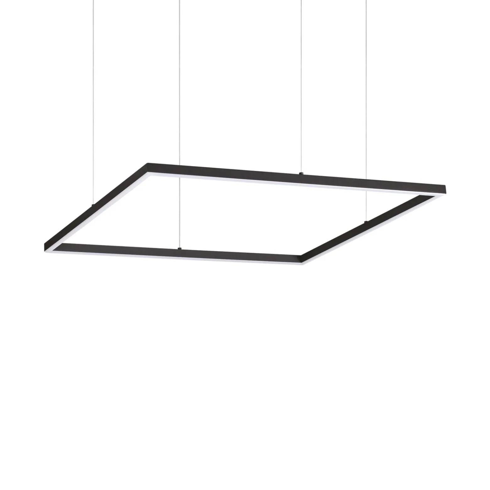 Ideal Lux LED-Pendel Oracle Slim 70 x 70 cm schwarz 3.000 K