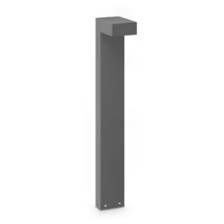 Ideal Lux LED-Wegelampe Sirio, anthrazit, Höhe 80 cm, Metall