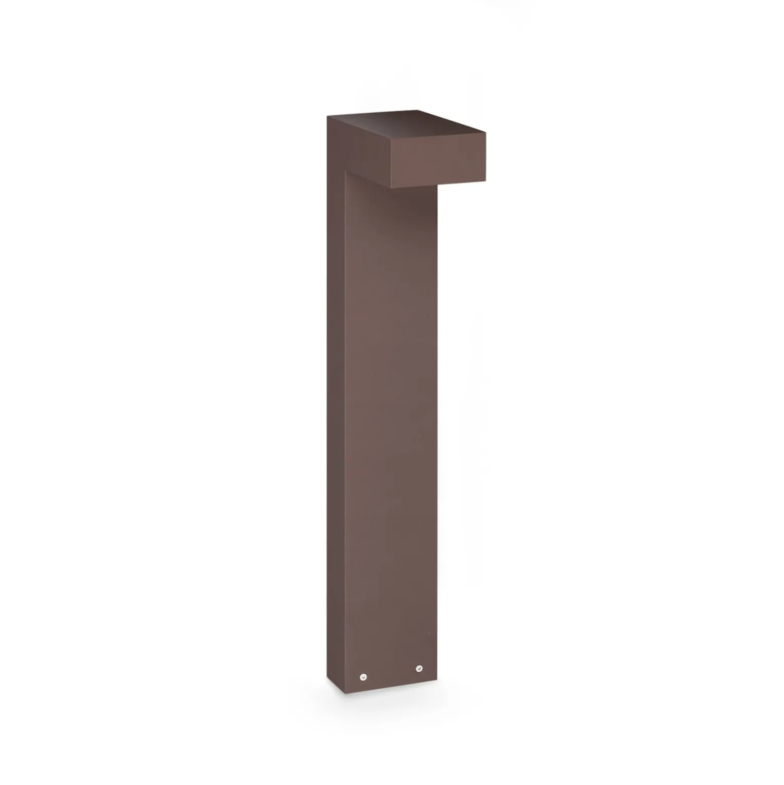 Ideal Lux LED-Wegelampe Sirio, braun, Höhe 60 cm, Metall