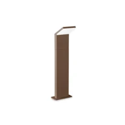 Ideal Lux LED-Wegeleuchte Style braun Höhe 50 cm Alu 3.000 K