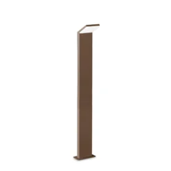 Ideal Lux LED-Wegeleuchte Style, braun, Höhe 100 cm, 3.000 K
