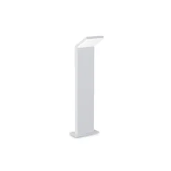 Ideal Lux LED-Wegeleuchte Style weiß, Höhe 50 cm Alu 3.000 K