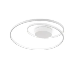 Ideal Lux Oz on-off LED-Deckenleuchte Ø 60 cm weiß