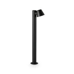 Ideal Lux Wegeleuchte Gas, schwarz, Aluminium, Höhe 80 cm