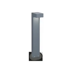Ideal Lux Wegeleuchte Sirio anthrazit, Aluminium, Höhe 60 cm
