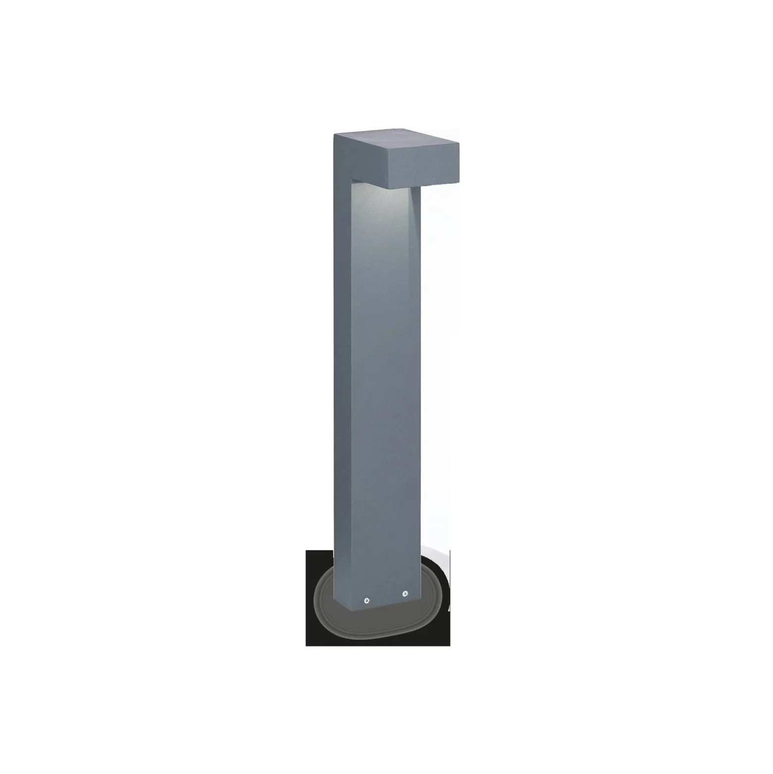 Ideal Lux Wegeleuchte Sirio anthrazit, Aluminium, Höhe 60 cm