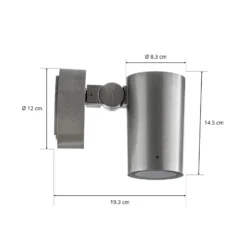 iGuzzini Paco LED-Strahler Ø8,3cm 10,9W 3.000K 86°