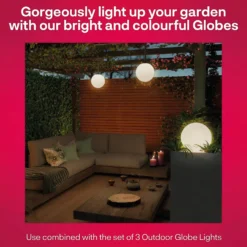 Innr Smart Outdoor Globe Colour LED-Kugel, Zusatz