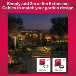 Innr Smart Outdoor Globe Colour LED-Kugel, Zusatz