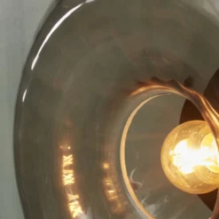 IT'S ABOUT ROMI Brussels Deckenlampe schwarz/rauch