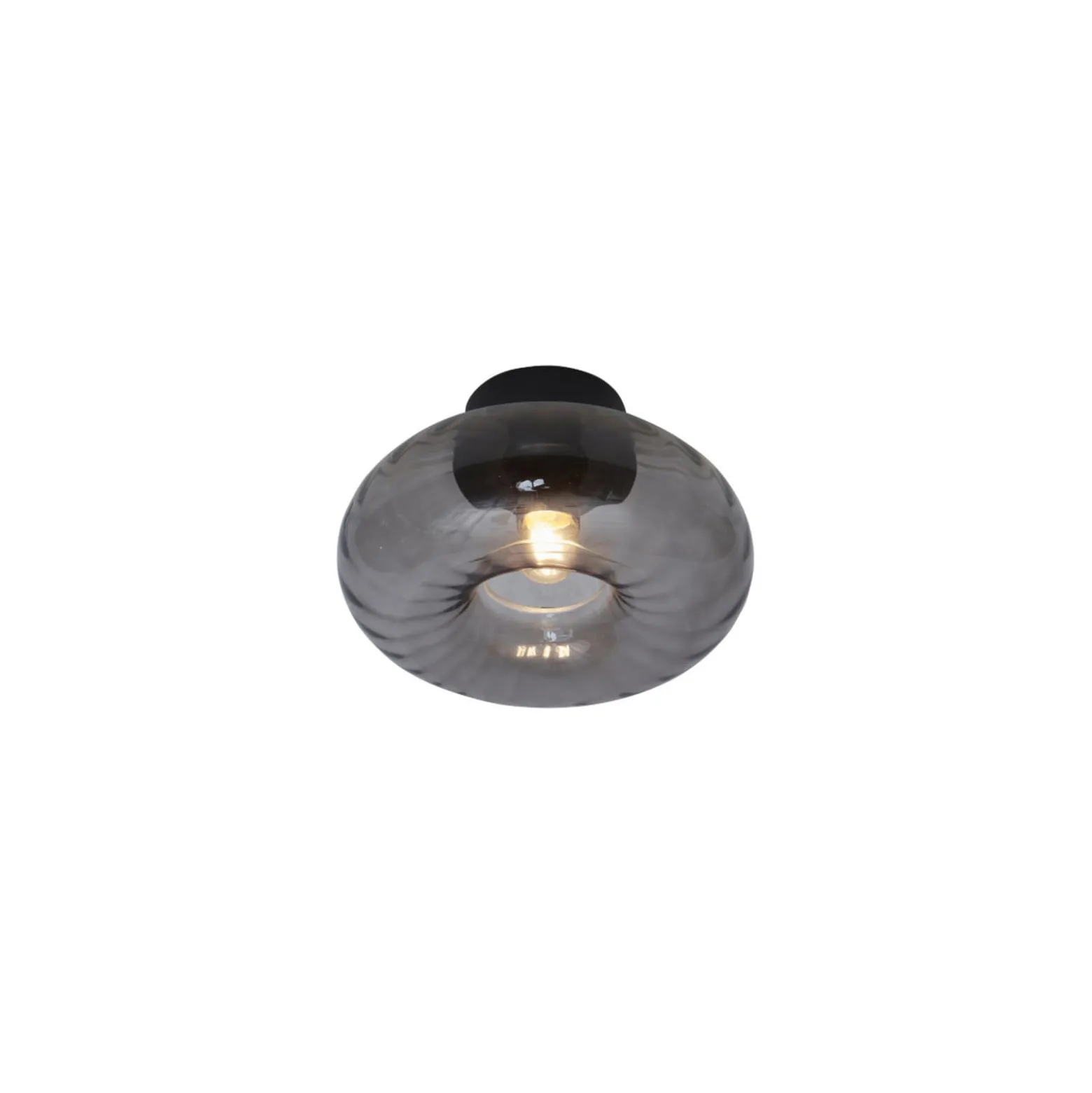 IT'S ABOUT ROMI Brussels Deckenlampe schwarz/rauch