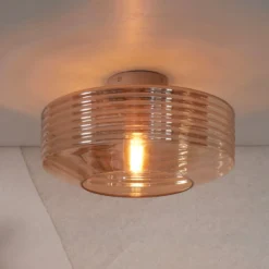IT'S ABOUT ROMI Deckenlampe Verona, bernstein, Glas, E27
