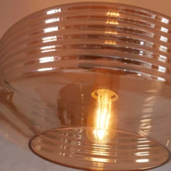 IT'S ABOUT ROMI Deckenlampe Verona, bernstein, Glas, E27
