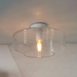 IT'S ABOUT ROMI Deckenlampe Verona, klar, Glas, E27