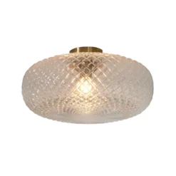 IT'S ABOUT ROMI Deckenleuchte Venice, klar, Glas, 44 cm, E27