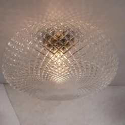 IT'S ABOUT ROMI Deckenleuchte Venice, klar, Glas, 44 cm, E27