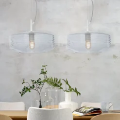 IT'S ABOUT ROMI Pendellampe Verona, klar, Glas, E27
