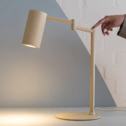 IT'S ABOUT ROMI Tischlampe Bilbao, beige, Höhe 48 cm