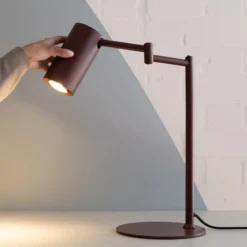 IT'S ABOUT ROMI Tischlampe Bilbao, dunkelrot, Höhe 48 cm