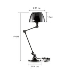 Jieldé Aicler AIC373 Tischleuchte, schwarz
