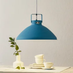 Jieldé Beaumont B360 Hängelampe hellblau matt