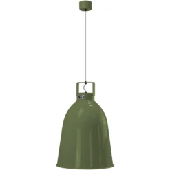 Jieldé Clément C360 Hängelampe oliv glanz Ø36cm