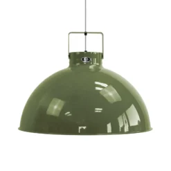 Jieldé Dante D675 Hängeleuchte, olivgrün, Ø 67,5cm