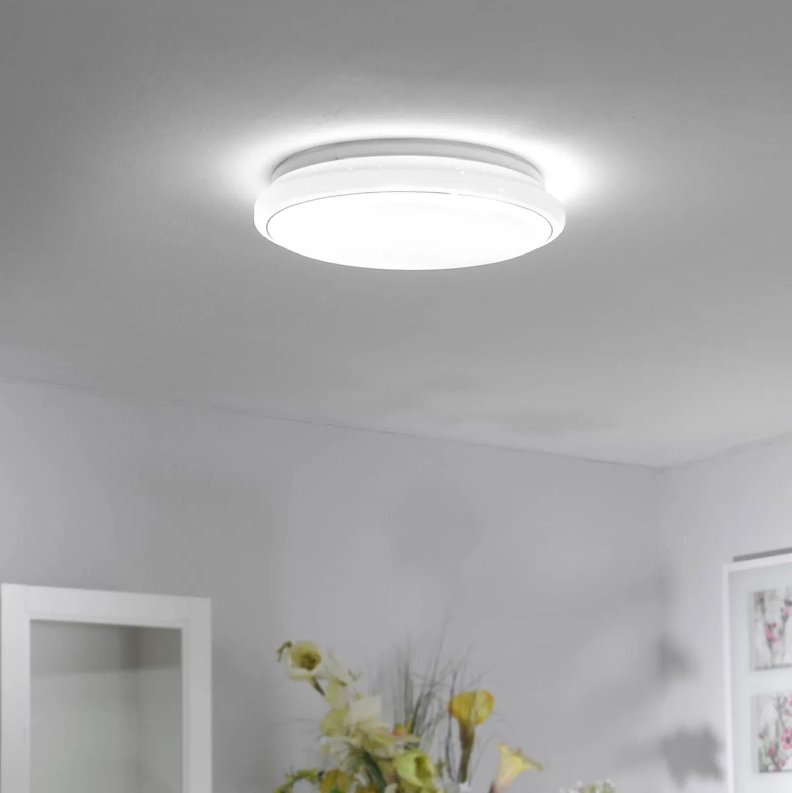 Jupiter LED-Deckenleuchte Sternenhimmeloptik 60 cm