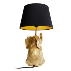 KARE Happy Elefant Tischleuchte mit Schirm