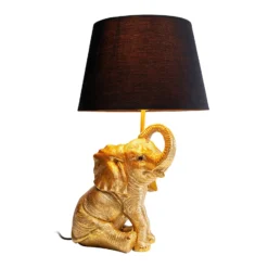 KARE Happy Elefant Tischleuchte mit Schirm